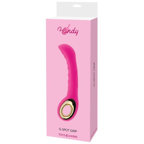 G spot grip silicone vibrator