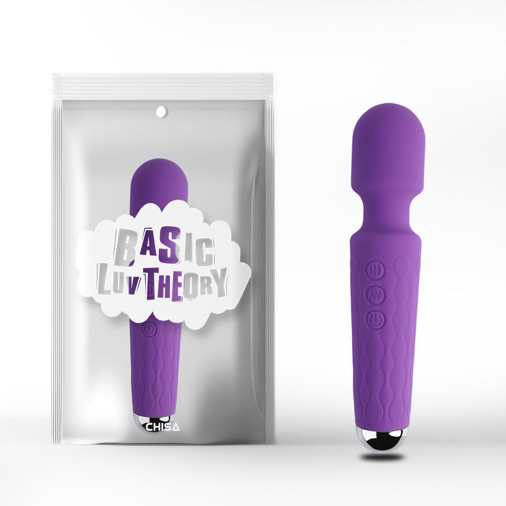 Vibratore magic wand con testina flessibile soft touch chisa novelties