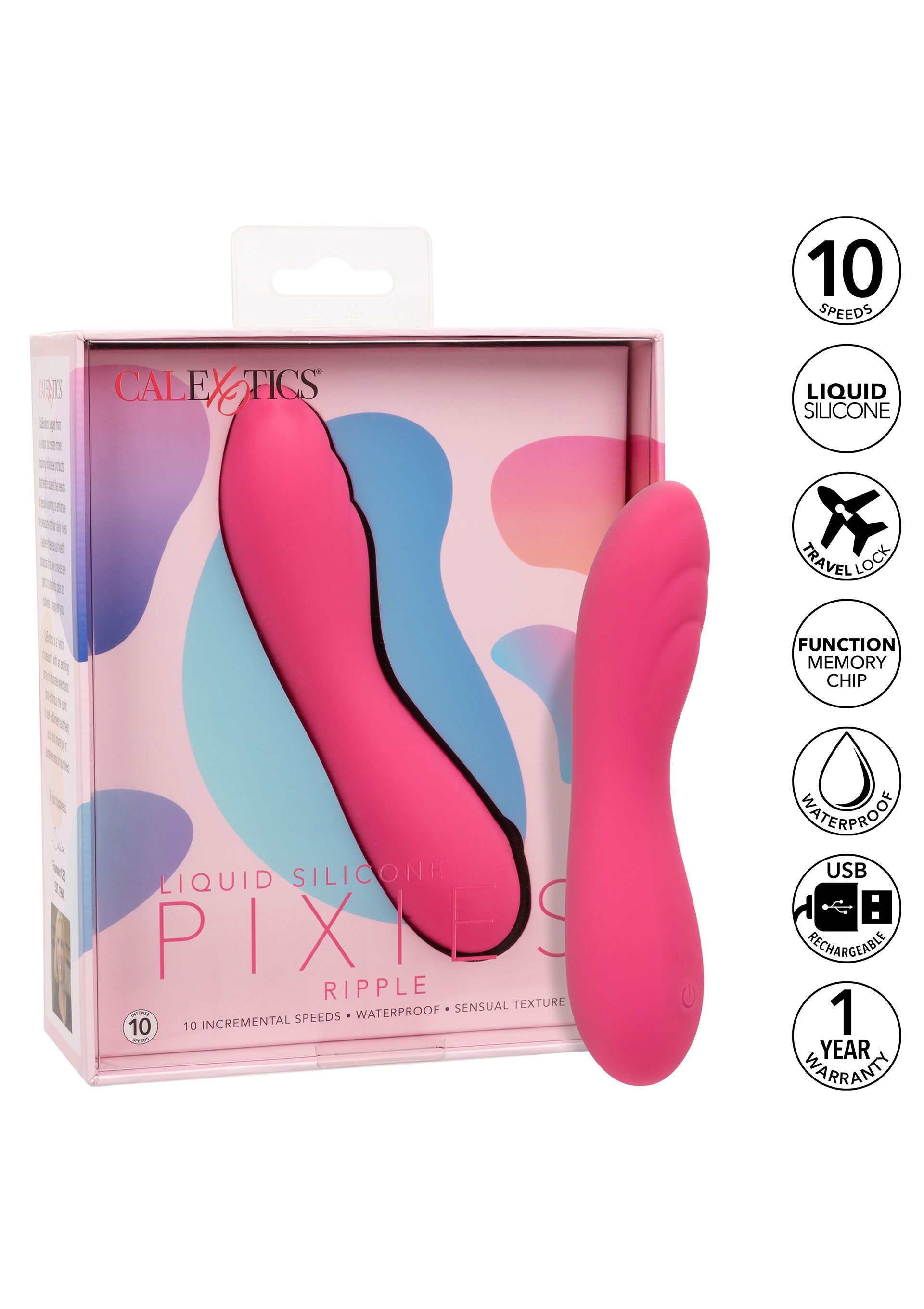 Pixies Ripple Mini Vibrator