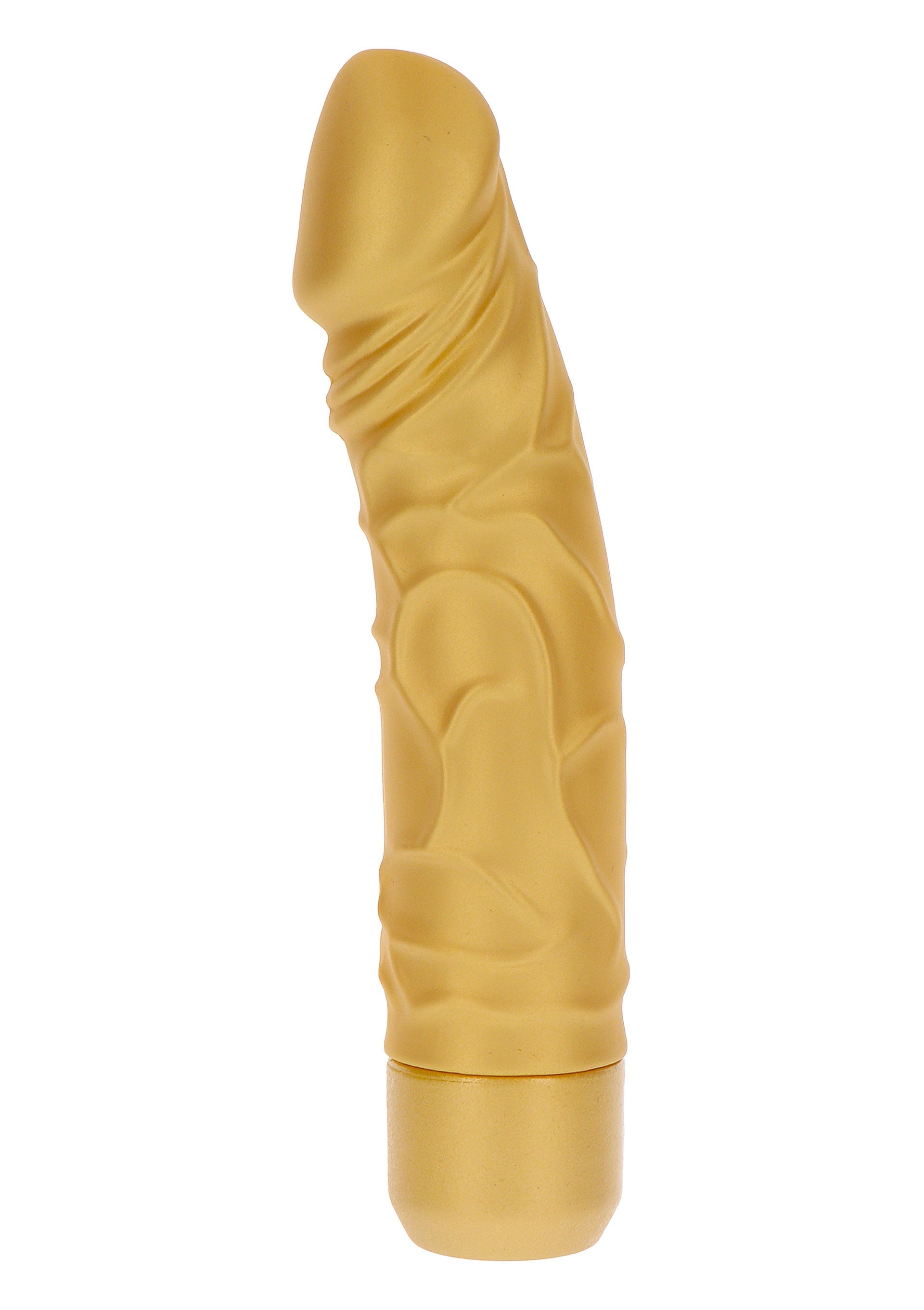 Realistic Gold Dicker Original Vibrator