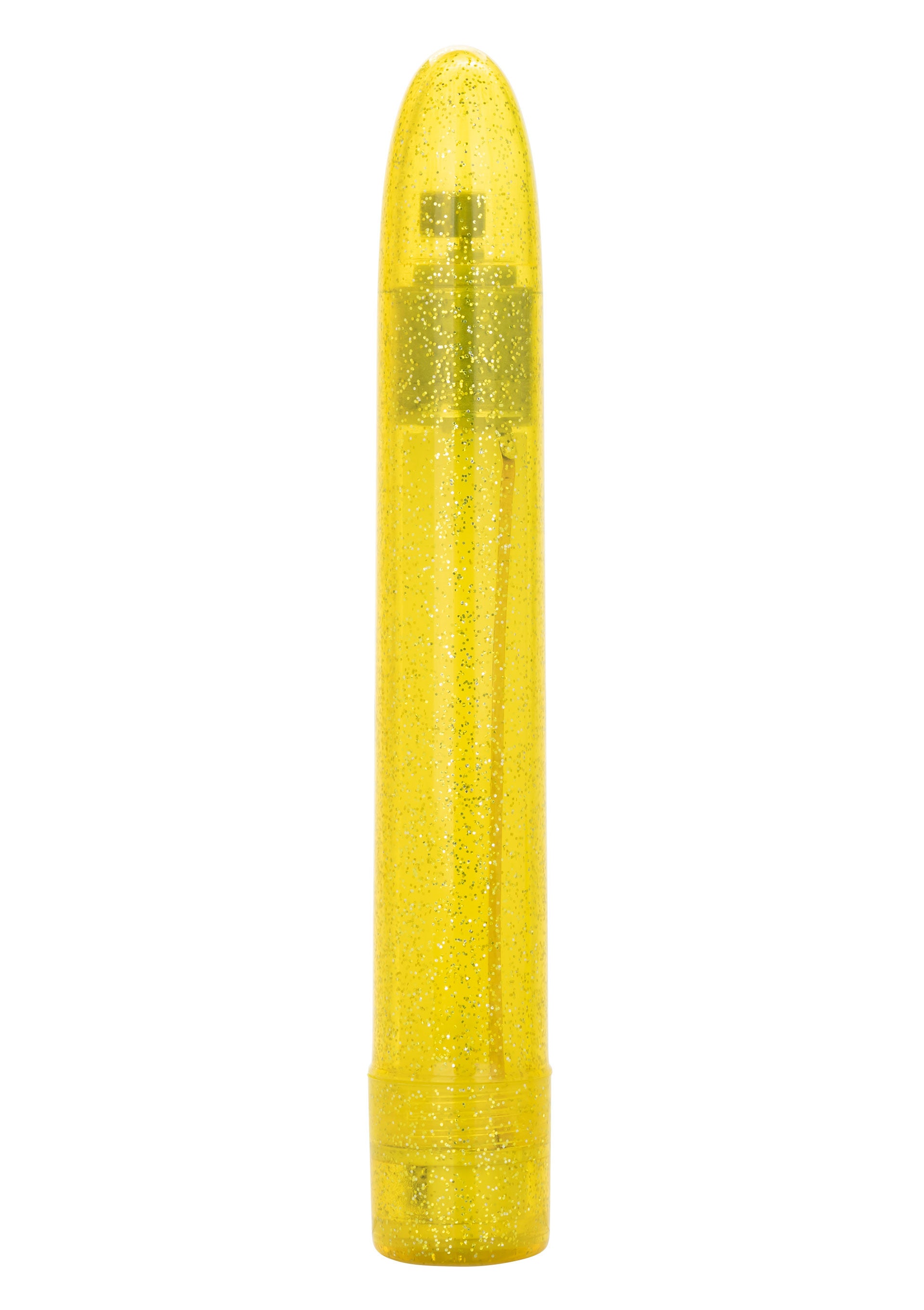 Vibratore classico giallo Sparkle Slim Vibe