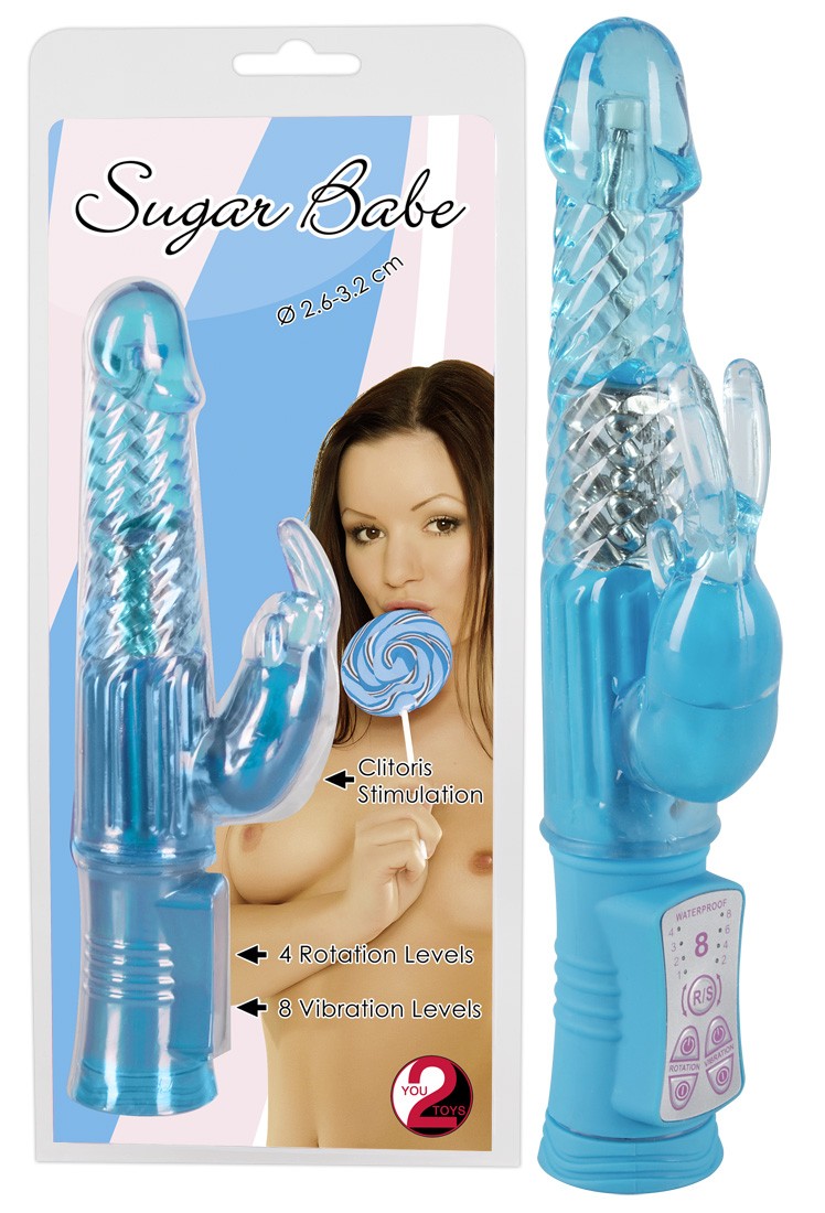 Blue Sugar Babe Rabbit Vibrator