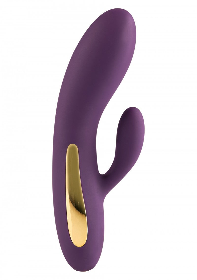Silicone Rabbit Vibrator Double Vibrating Dildo Clit Stimulator for Women