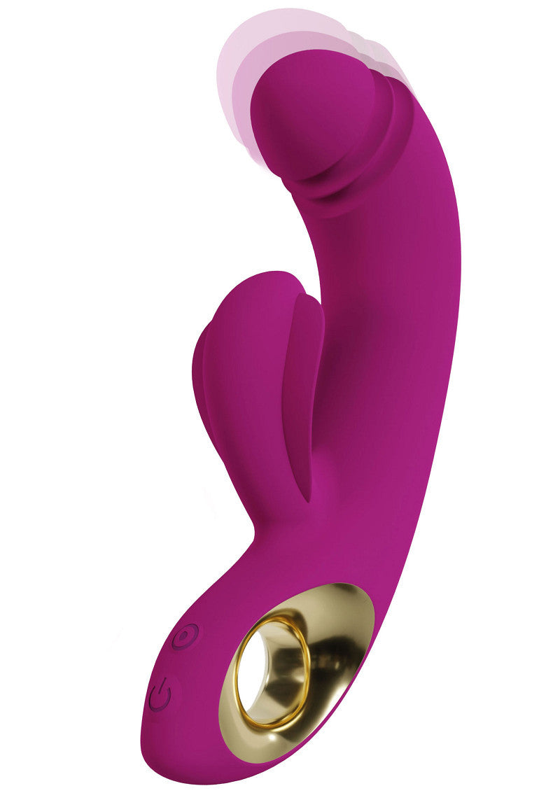 Vibratore rabbit in silicone Xocoon Harmony Dual Touch