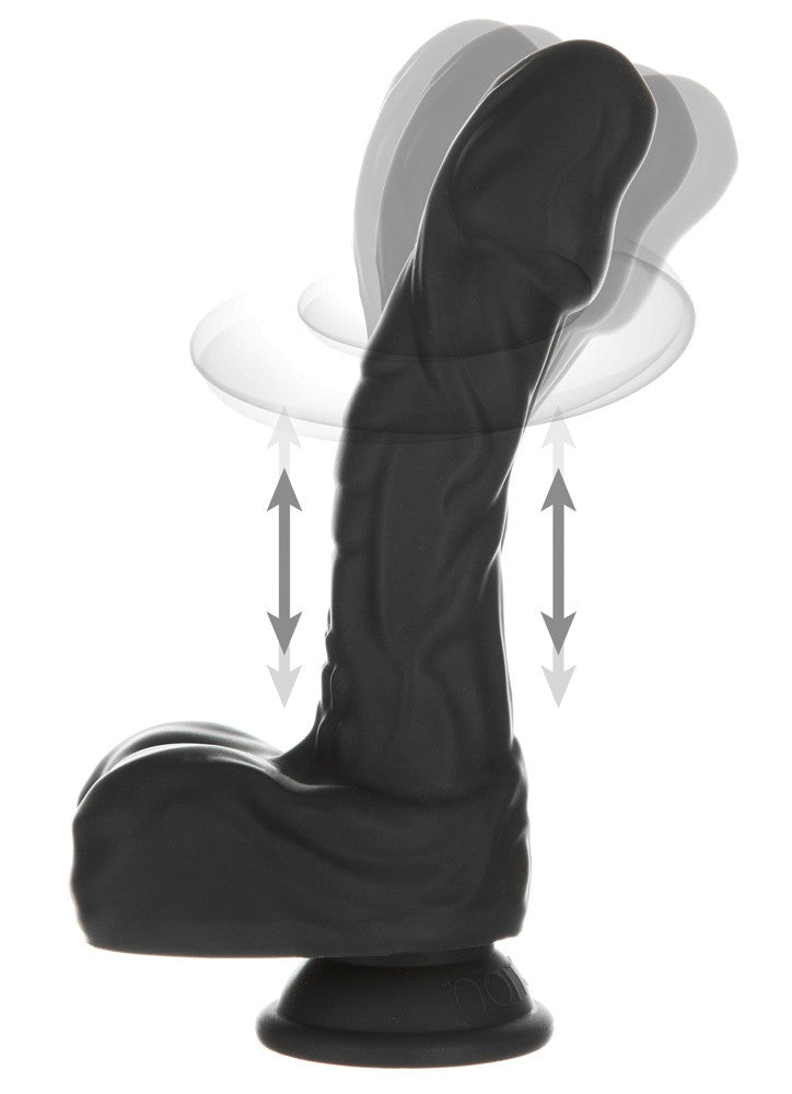 Vibratore realistico 8,6" Rotating & Thrusting Vibrating Dong