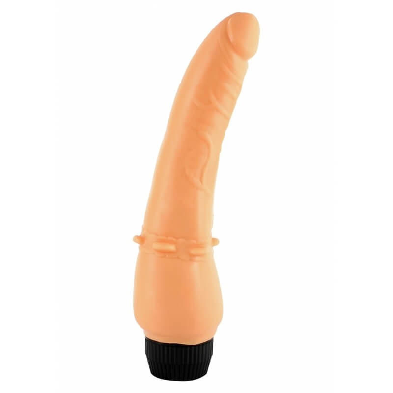 Realistic Vibrator Vibrating Anal Slim Dildo