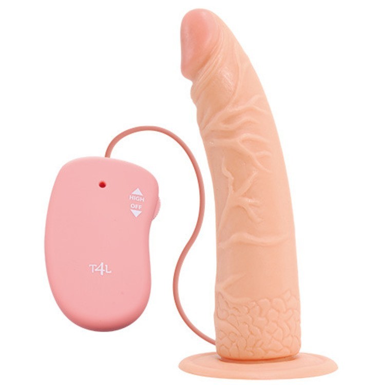 Real Rapture Flesh 7'' Realistic Vibrator Vibrating Dildo