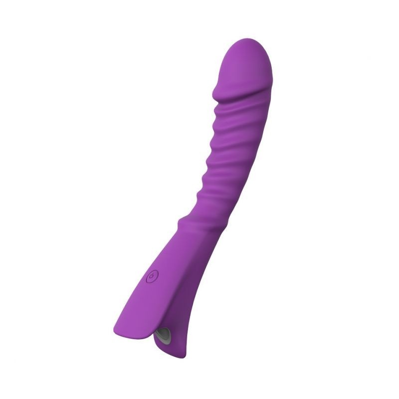 Realistic vaginal anal vibrator dildo vibrating phallus silicone stimulator plot real wave