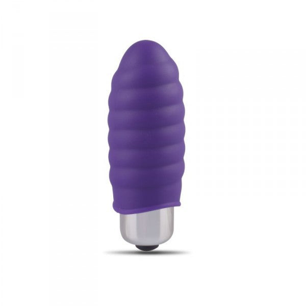 Purple silicone mini vibrating dildo vaginal vibrator phallus clitoral stimulator