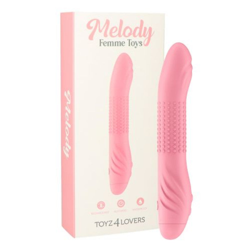 Melody Silicone G-Spot Vaginal Vibrator