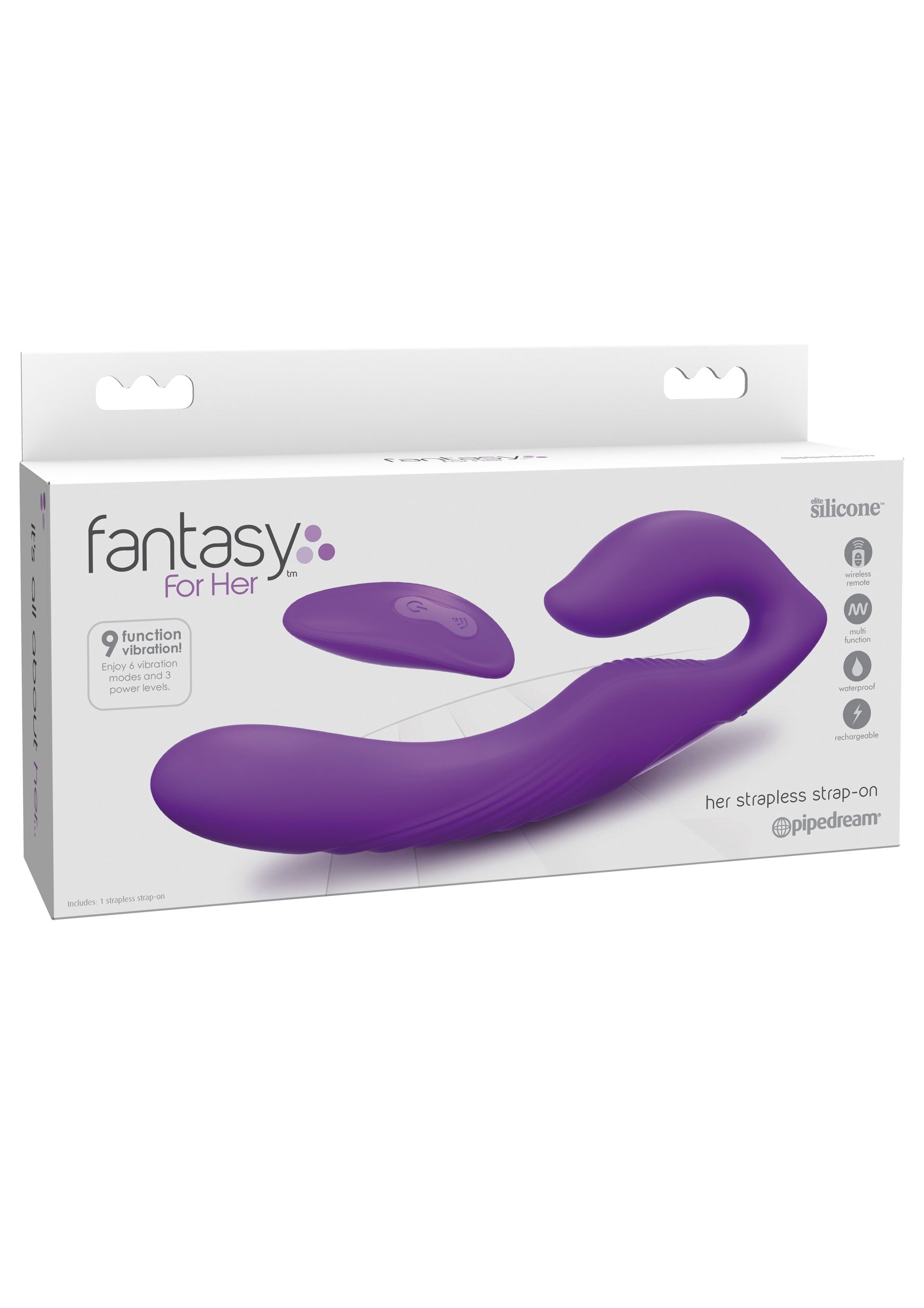 Her Strapless Strap On Wearable Vaginal Vibrator