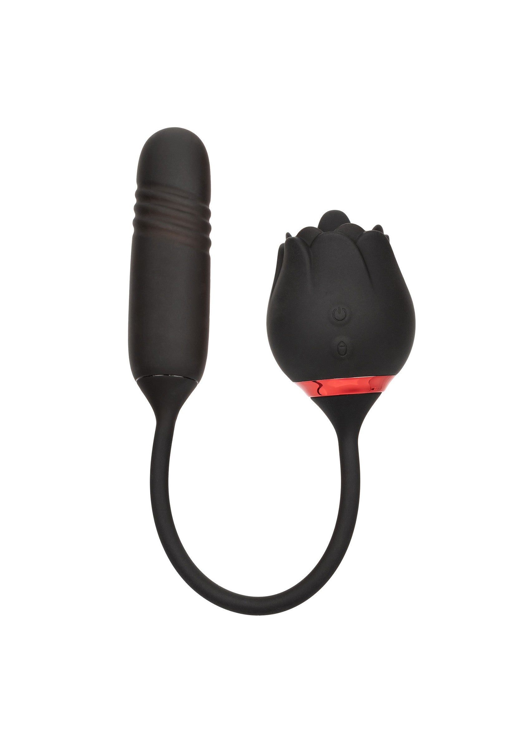 French Kiss Elite Romeo Vaginal Vibrator Stimulates Clitoris