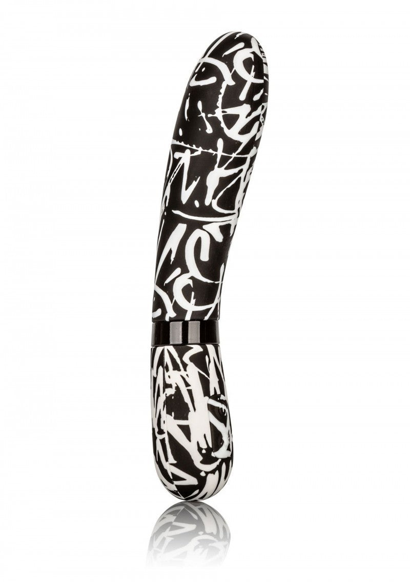 Vaginal vibrator stimulator sex toys for women, phallus, dildo, vibrating wand, zebra
