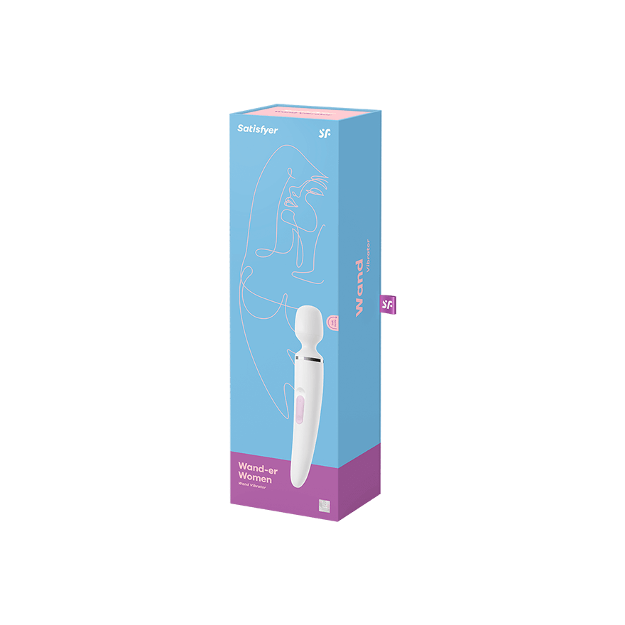 Vibratore Wand-er Woman Bianco