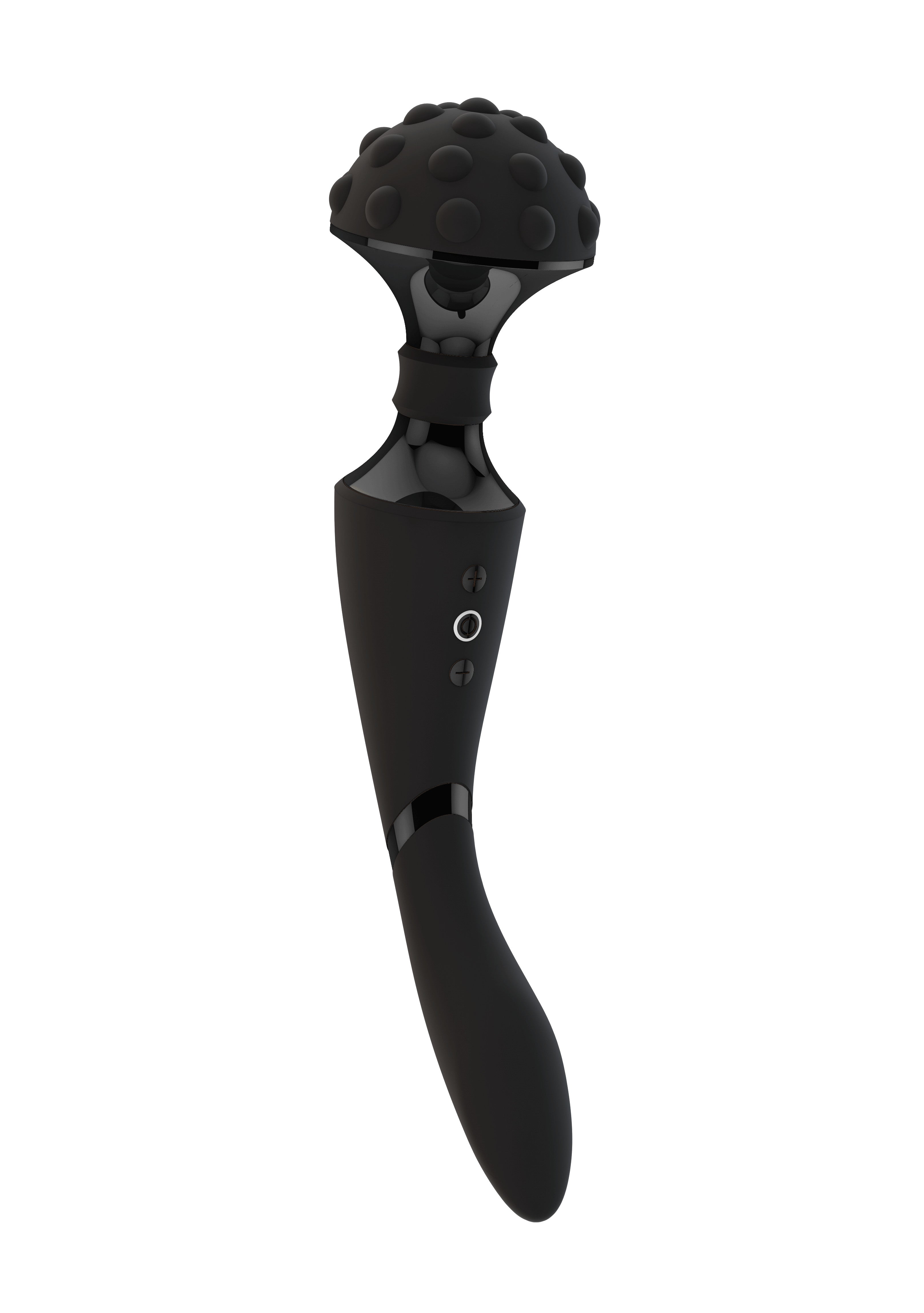 Vibrator wand Shiatsu Bendable Massager Wand Black